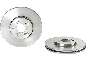 Par De Discos Ventilados Delanteros