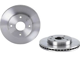 Par De Discos Ventilados Delanteros