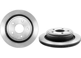 Par De Discos Ventilados Traseros