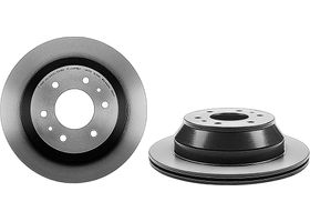 Par De Discos Ventilados Traseros