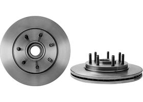 Par De Discos Ventilados Delanteros