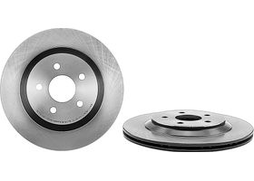 Par De Discos Ventilados Traseros