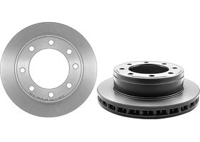 Par De Discos Ventilados Delanteros