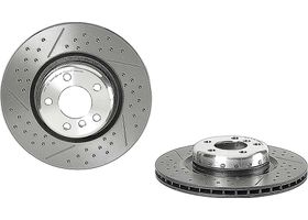 Par De Discos Ventilados Traseros