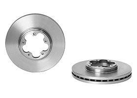 Par De Discos Ventilados Delanteros