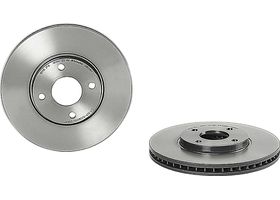 Par De Discos Ventilados Delanteros