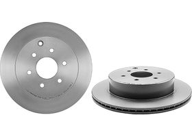 Par De Discos Ventilados Traseros