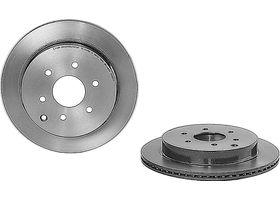 Par De Discos Ventilados Traseros