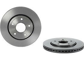 Par De Discos Ventilados Delanteros