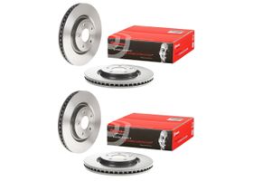 Kit De 4 Discos Ventilados