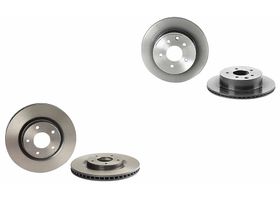 Kit De 4 Discos Ventilados