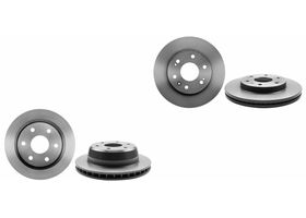 Kit De 4 Discos Ventilados