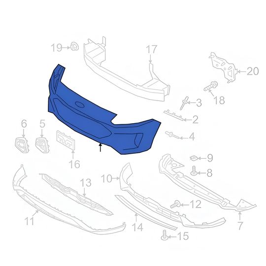 ford-partes-originales-defensa-delantera-oem-ford-escape-2023-2026-escape-0 ford-partes-originales-defensa-delantera-oem-ford-escape-2023-2026-escape-0