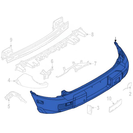 ford-partes-originales-defensa-trasera-oem-ford-bronco-2025-bronco-sport-0 ford-partes-originales-defensa-trasera-oem-ford-bronco-2025-bronco-sport-0