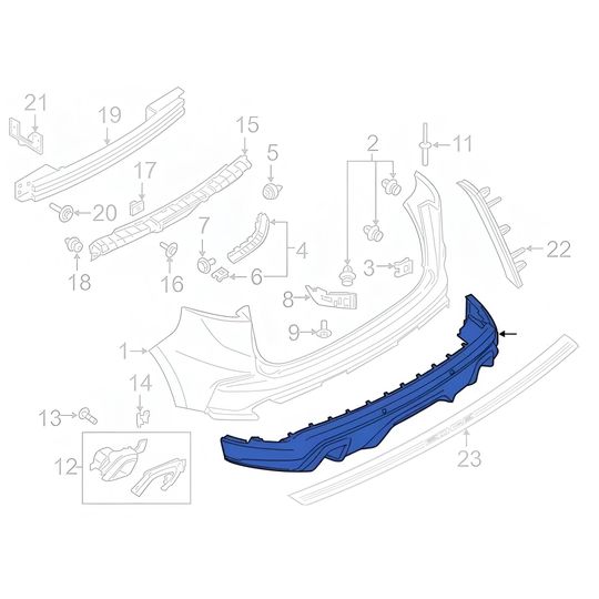 ford-partes-originales-defensa-trasera-inferior-oem-ford-edge-2019-2024-edge-0
