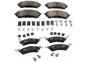Kit De Balatas De Freno Delanteras Y Traseras - OEM