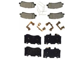 Kit De Balatas De Freno Delanteras Y Traseras - OEM