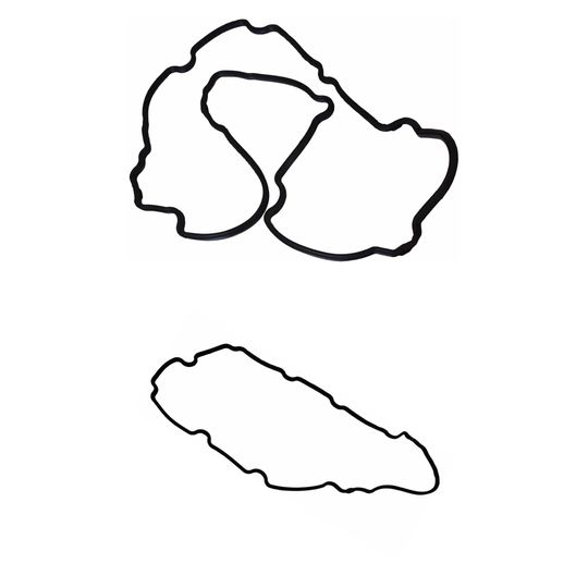 ford-partes-originales-2-juntas-para-tapa-de-punterias-oem-mercury-mariner-2006-2008-mariner-v6-3-0l-0