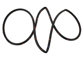 Burlete De Puerta Trasero Lado Conductor - OEM