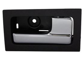 Manija Interior De Puerta Delantera Cromada Negra Lado Pasajero - OEM