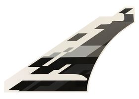 Calcomanía De Puerta Trasera Lado Conductor - OEM