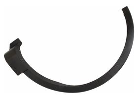 Moldura De Arco De Salpicadera Delantera Negra Carbón Lado Conductor - OEM