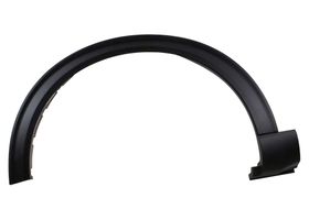 Moldura De Arco De Salpicadera Delantera Negra Carbón Lado Conductor - OEM
