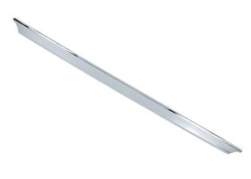 Moldura De Defensa Trasera Central Cromada Brillante - OEM