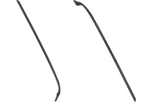 Par De Molduras De Parabrisas Delanteras - OEM