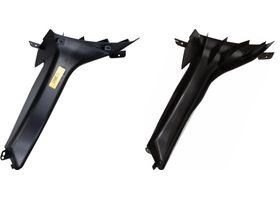 Par De Molduras De Faro De Niebla Delanteras Negras Carbón - OEM