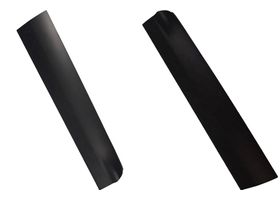 Par De Molduras De Puerta Delanteras Inferiores Exteriores Grises Sterling - OEM