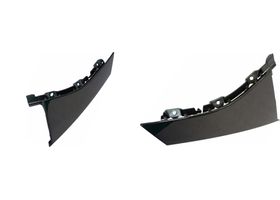 Par De Molduras De Marco De Ventana De Puerta Traseras Exteriores Negras Pilar - OEM