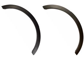 Par De Molduras De Arco De Salpicadera Traseras Exteriores Grises Sterling - OEM