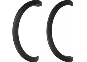 Par De Molduras De Arco De Salpicadera Traseras Grises Tempestad - OEM