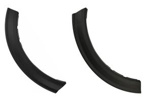 Par De Molduras De Arco De Salpicadera Traseras Negras Carbón - OEM