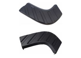 Par De Hules Defensa Traseros Negros Carbón - OEM