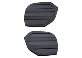 Par De Hules Defensa Traseros Negros Carbón - OEM