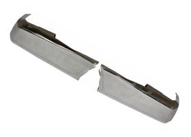 Juego De 2 Alerones De Defensa Traseras Cromados - OEM