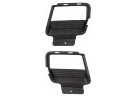 Par De Tapas De Defensa Delanteras Negras - OEM