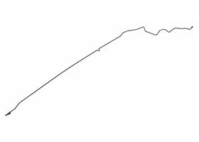 Tubo De Líquido De Frenos Trasero Lado Conductor - OEM