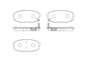 Balatas Cerámicas Delanteras