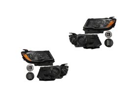 Par De Faros Para Foco Halógeno