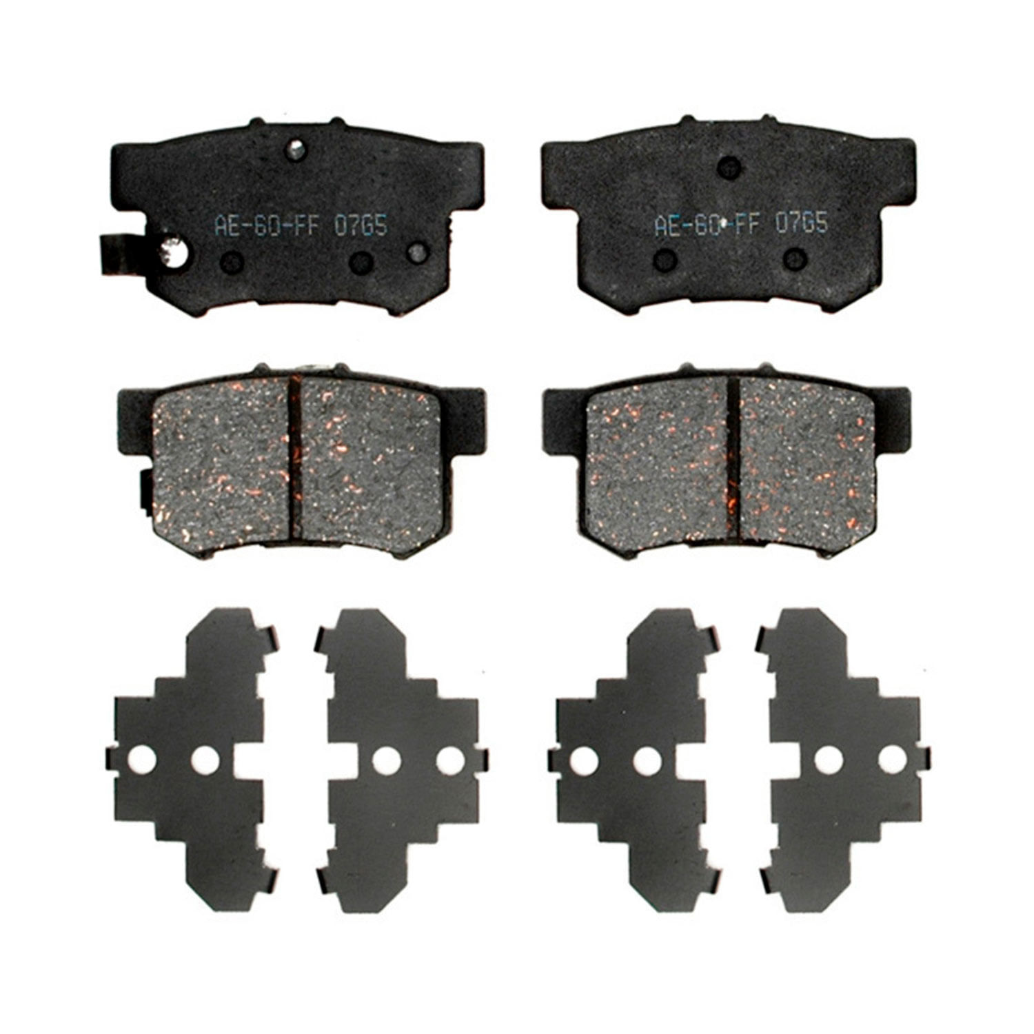 Balatas Ceramicas Trasera