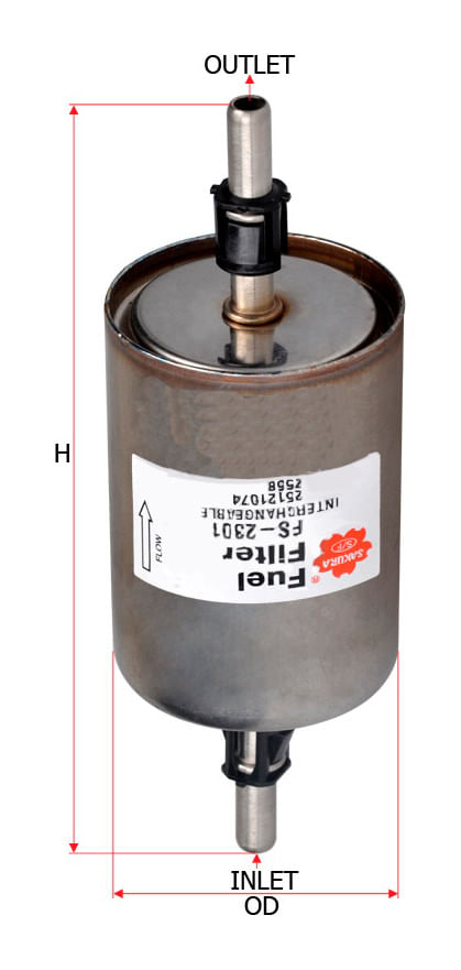 Filtro Para Combustible