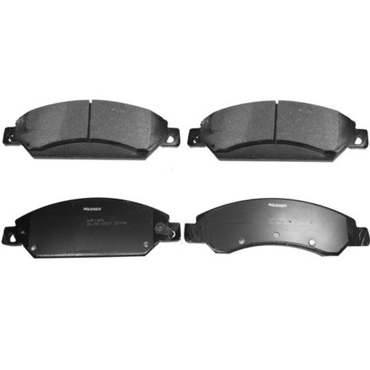 Wagner|Balatas Semimetalicas Delanteras|Chevrolet Silverado|2005-2007|V8 5.3L |2101464 Wagner|Balatas Semimetalicas Delanteras|Chevrolet Silverado|2005-2007|V8 5.3L |2101464