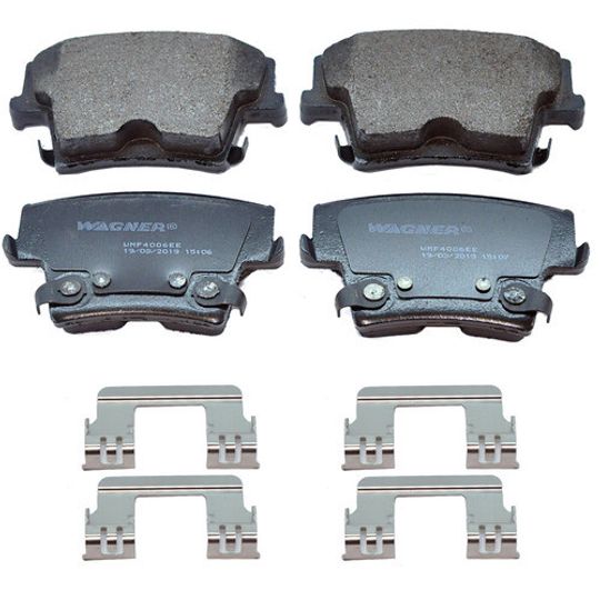 Wagner|Balatas Semimetalicas Traseras|Chrysler 300|2014-2016|V8 5.7L |2101335
