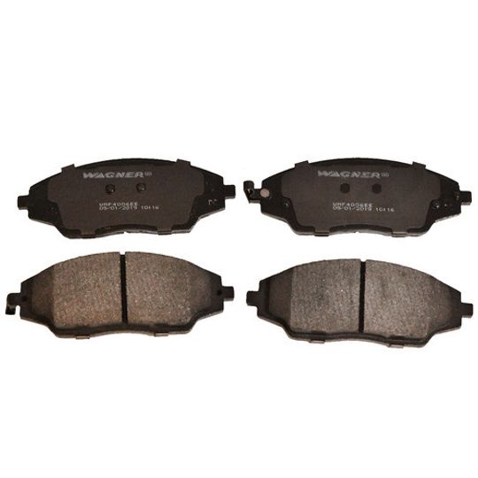 Wagner|Balatas Semimetalicas Delanteras|Chevrolet Sonic|2012|L4 1.6L |2103065