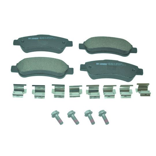 Wagner|Balatas Semimetalicas Traseras|Fiat Ducato|2008-2009|L4 2.3L |2102580