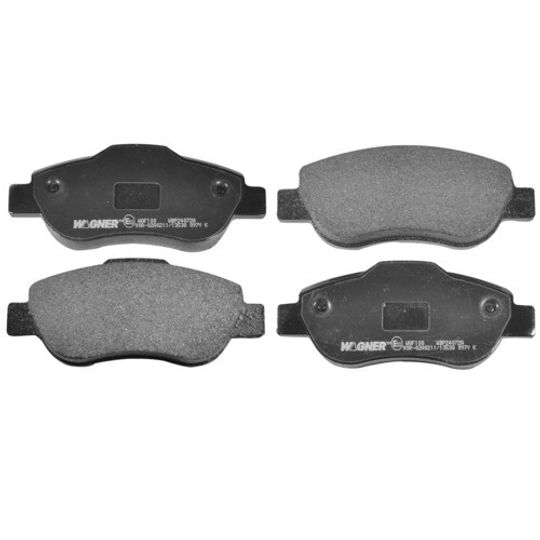 Wagner|Balatas Semimetalicas Delanteras|Fiat Panda|2007-2008|L4 1.2L |2102296