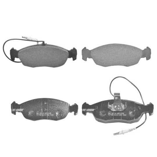 Wagner|Balatas Semimetalicas Delanteras|Peugeot 306|1997|L4 1.6L |2102288 Wagner|Balatas Semimetalicas Delanteras|Peugeot 306|1997|L4 1.6L |2102288